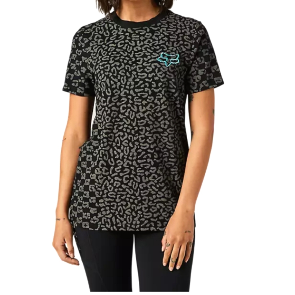 Fox Racing Cheetah Check Tee Size SM